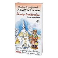 RÄUCHERKERZEN Erzgebirgische Räucherkerzen Honig Lebkuchen 24er Packung - Multicolor, Holz (6.5/2.3/12.5cm)