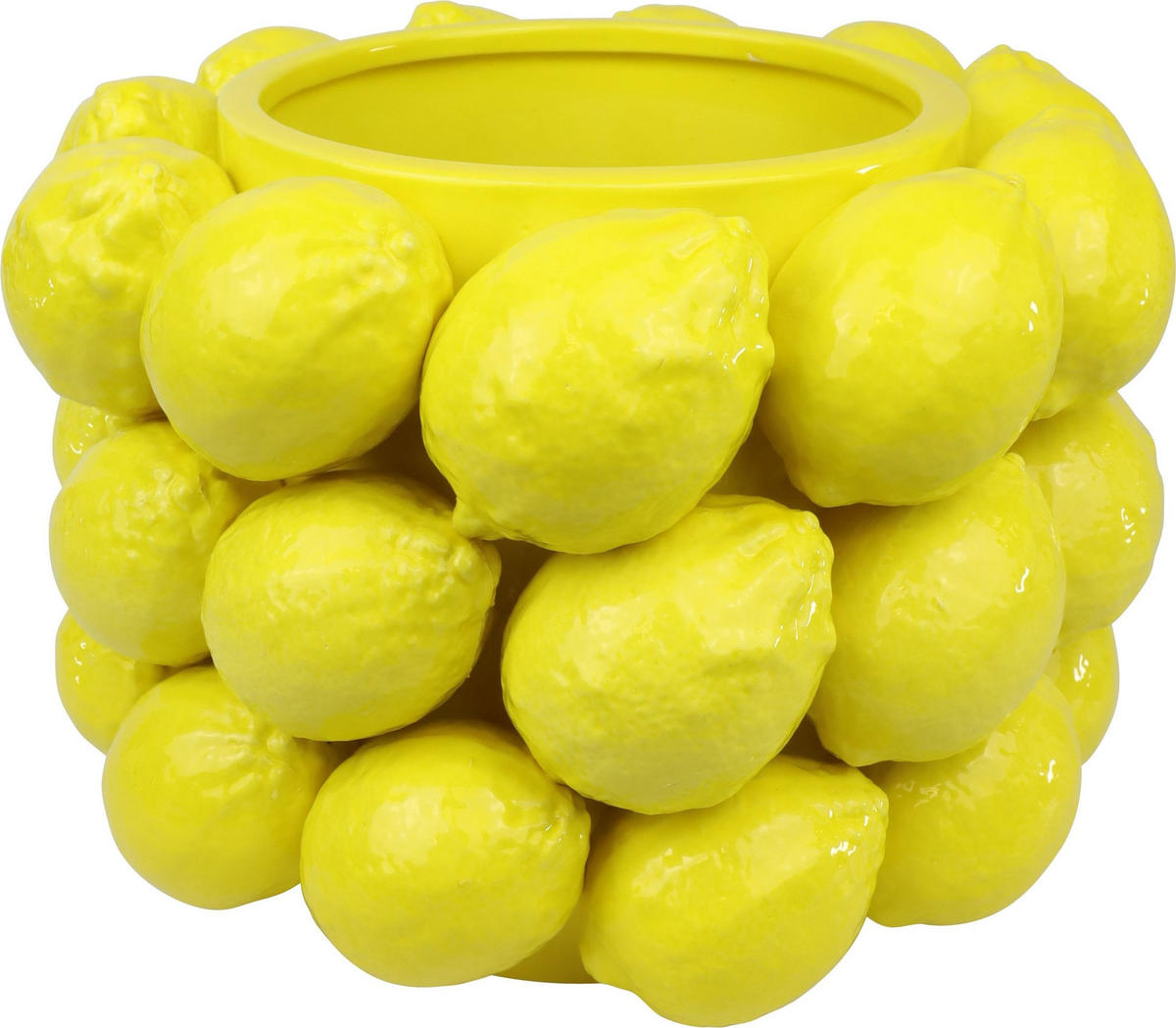ÜBERTOPF Limone ø26 cm - Gelb, Keramik (26/20/26cm) - FURNARO