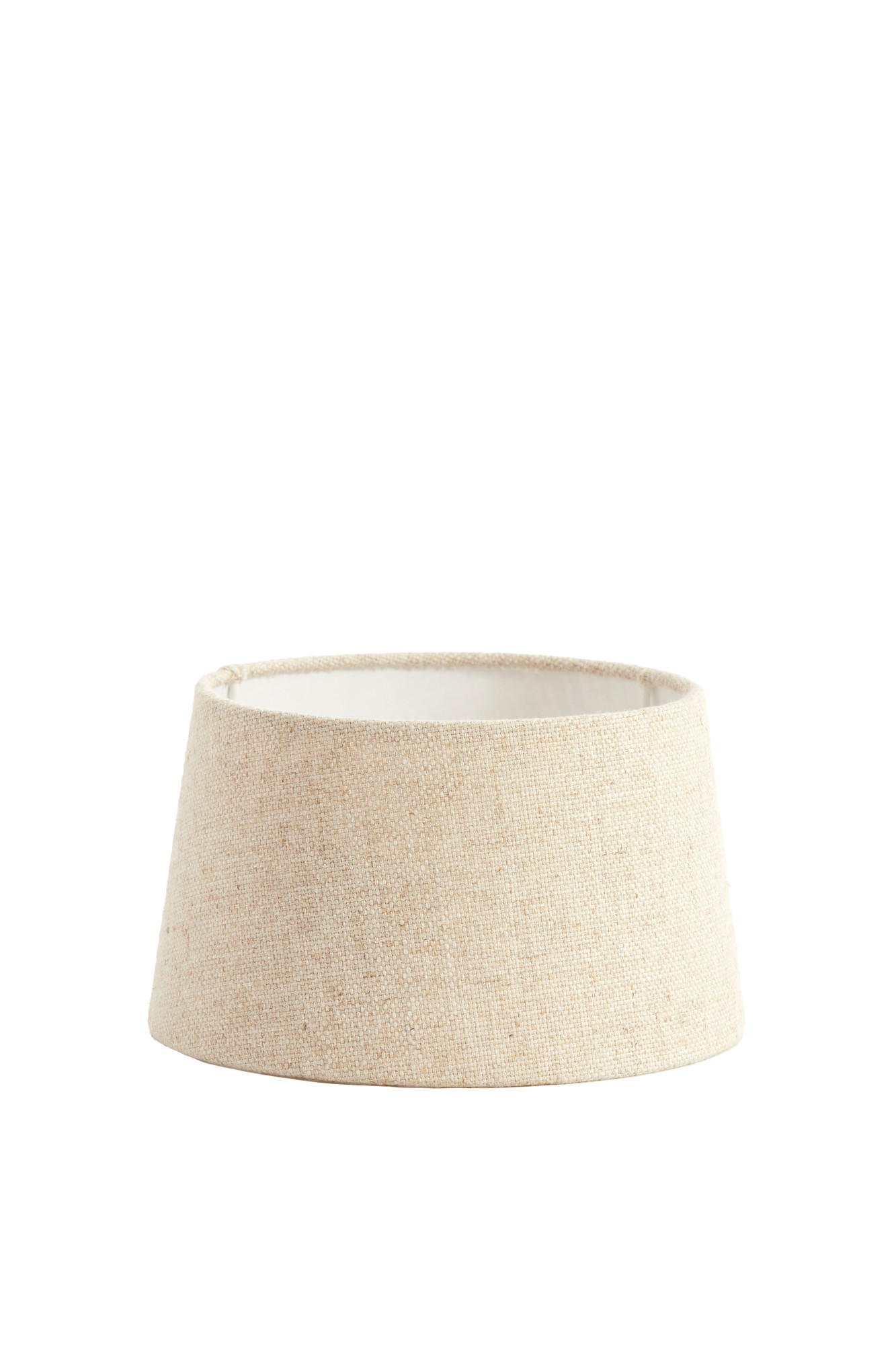 LAMPENSCHIRM Livigno Braun Ø45/22,5 cm - Braun, Textil (45/40/22.5cm) - Light & Living