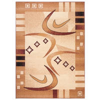 TEPPICH ATLAS Beige Hellbraun 100/200 cm - Hellbraun/Beige, Textil (100/200cm) - Tapiso