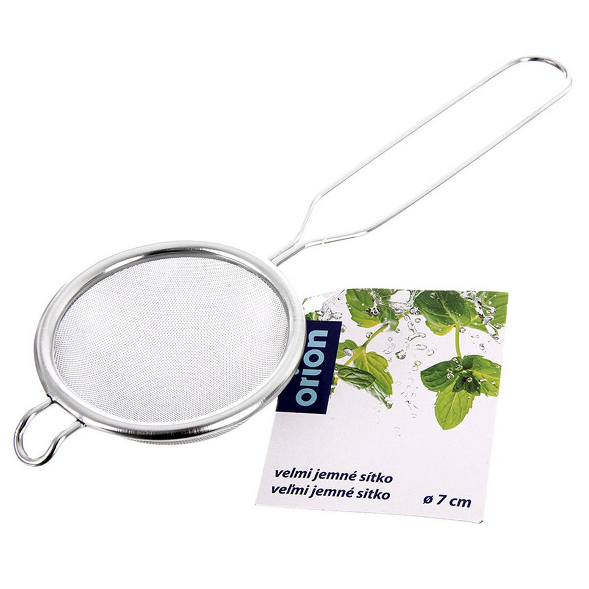 KÜCHENSIEB KEMP Grau Weiß 25,5 cm - Grau, Kunststoff (25.5cm) - Orion 