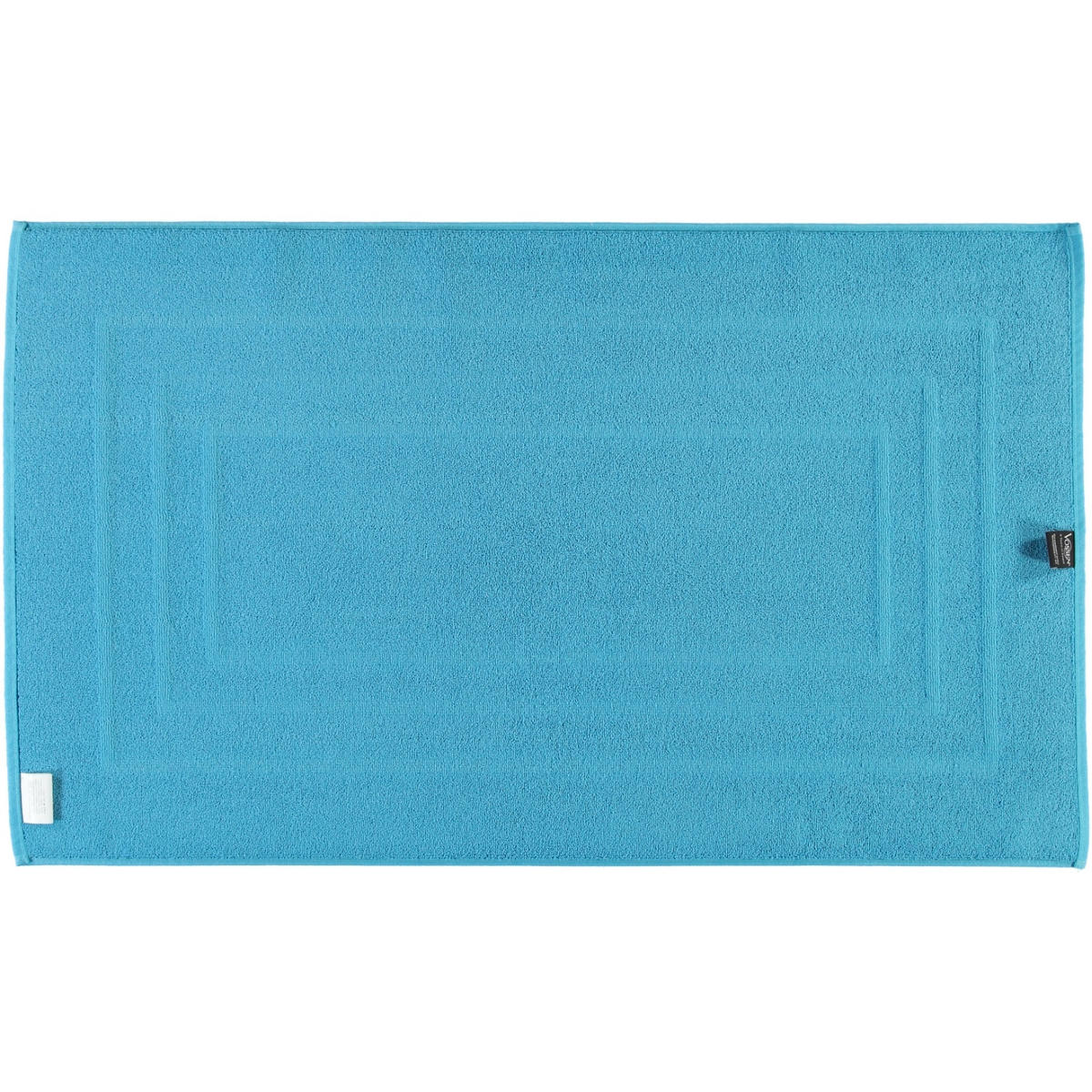 BADEMATTEN FEELING TURQUOISE - 5570 - Blau, Textil (60/100cm) - Vossen