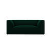SOFA Ruby aus Samt flaschengrün 2 Sitzplätze - Dunkelgrün, Textil (93/69/174cm) - Micadoni