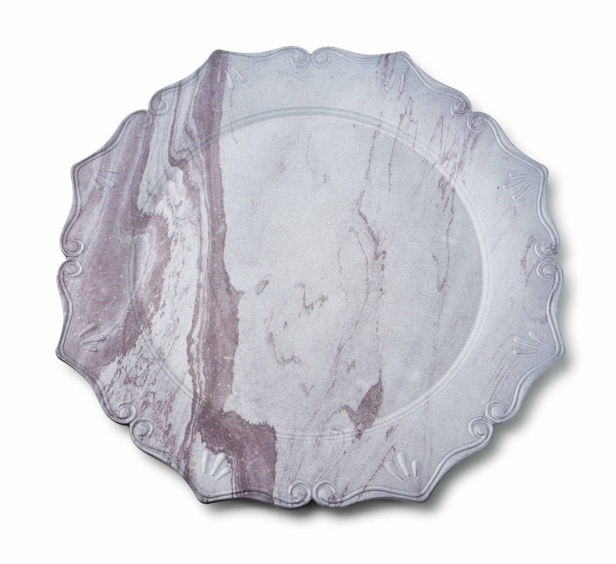 UNTERSETZER Blanche Grau 33/33/2 cm Kunstoff - Grau, Kunststoff (2cm) - Mondex