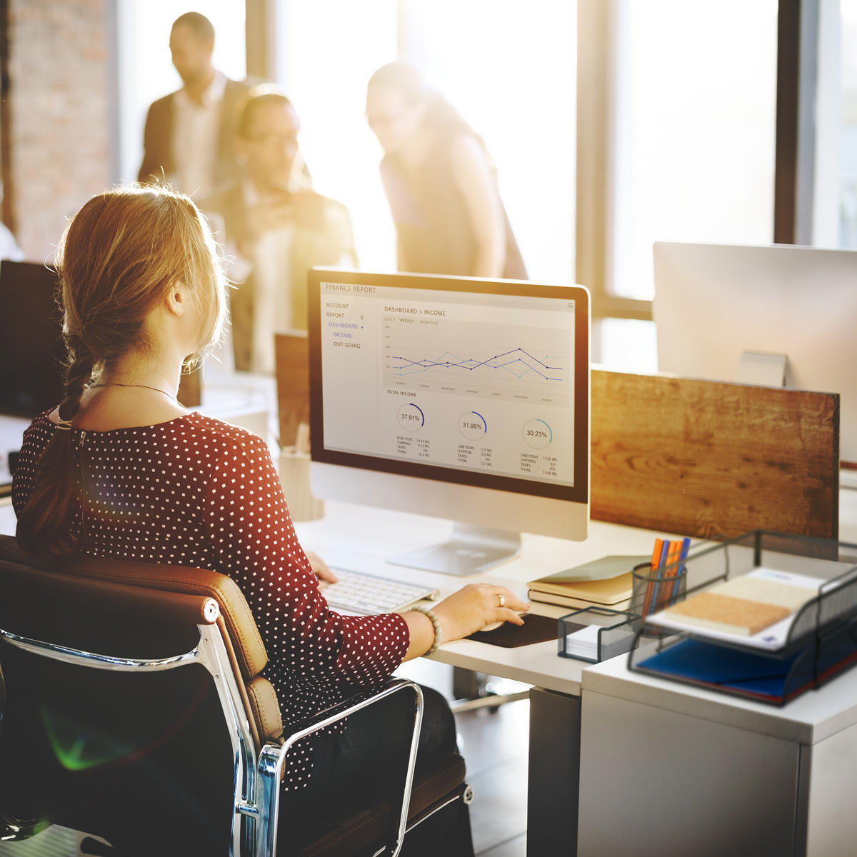 Anthrazit, Metall (33.5/26.5/8.5cm) - Relaxdays