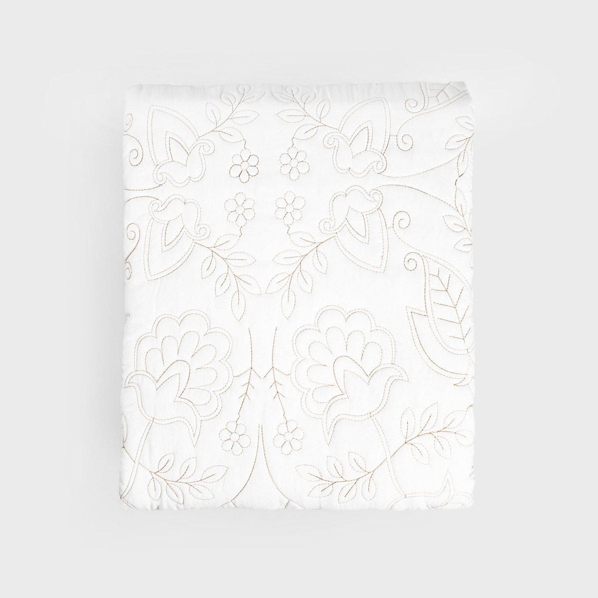 TAGESDECKE Cludo ecru 200/220 cm - Ecru, Textil (200/220cm) - Homla