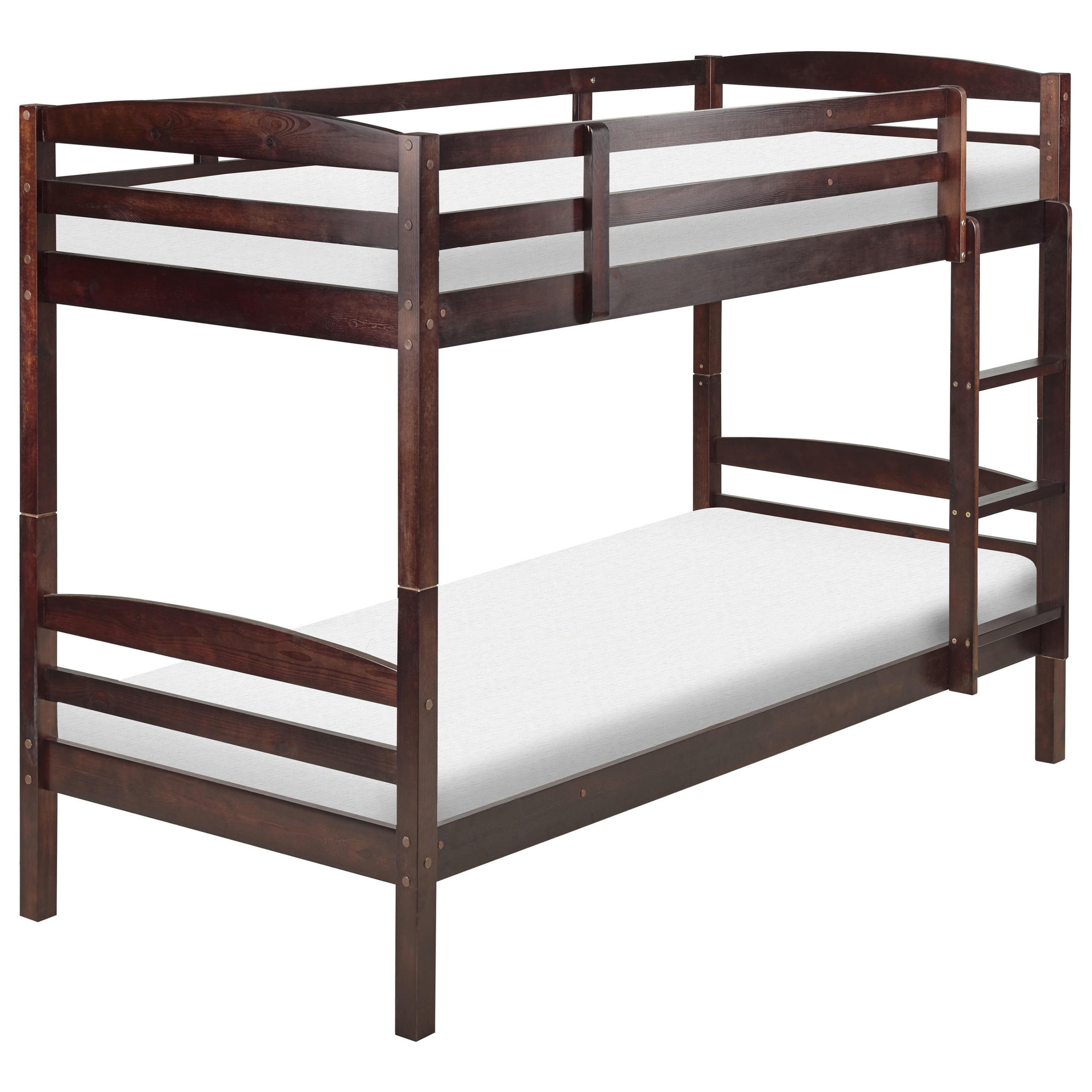 HOCHBETT 90x200 cm Dunkler Holzfarbton Regat - Dunkelbraun, Holz (90/200cm) - Beliani