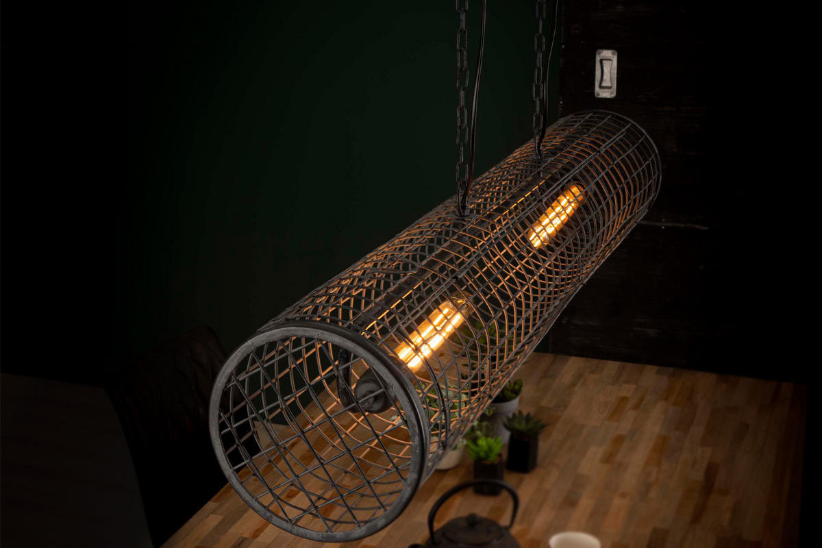 HÄNGELAMPE VIANA Schwarz Metall - Schwarz, Metall (20/121/150cm) - KAWOLA