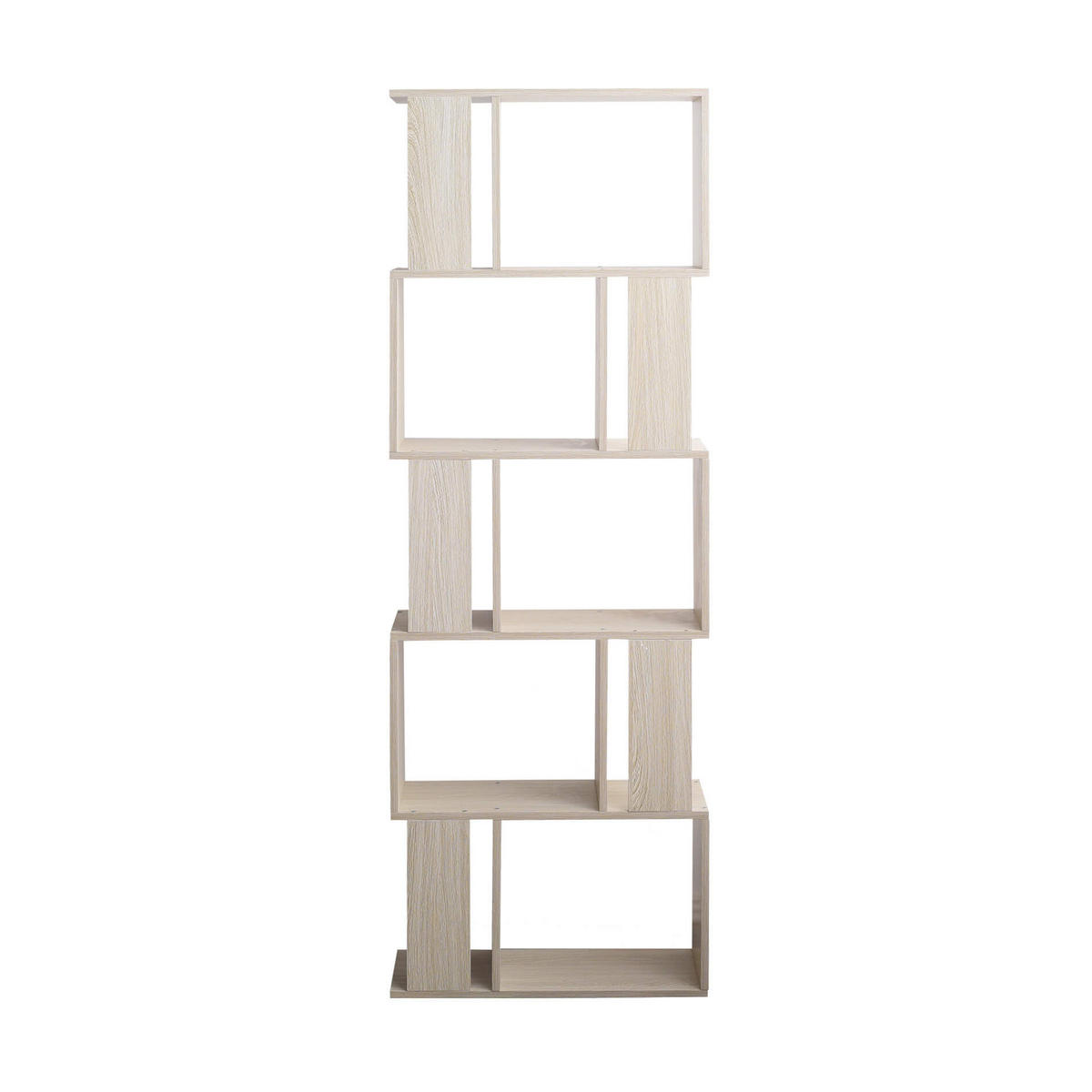 BÜCHERREGAL Fichtenfarben 24/60/169 cm - Fichtefarben, Holzwerkstoff (24/169/60cm) - Mobili Rebecca