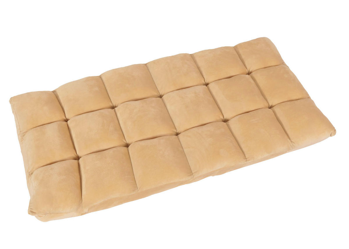 BODENSESSEL Beige - Beige, Textil (50/55/55cm) - MCW