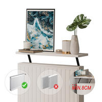 HEIZKÖRPERREGAL ADIN WEIß 60CM - Weiß, Holzwerkstoff/Metall (60/21/18cm) - moebel17