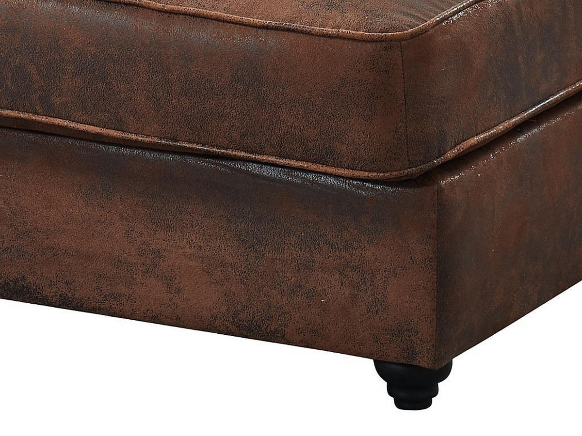 RECAMIERE ohne Schlaffunktion - 1 Person - stoff - braun Shirel - Braun, Textil (170/73/85cm) - Vente-Unique