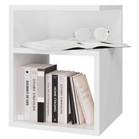 NACHTTISCH Weiß 30/40/30 - Weiß, Holzwerkstoff (30/40/30cm) - RAUMHIRSCH FURNITURE