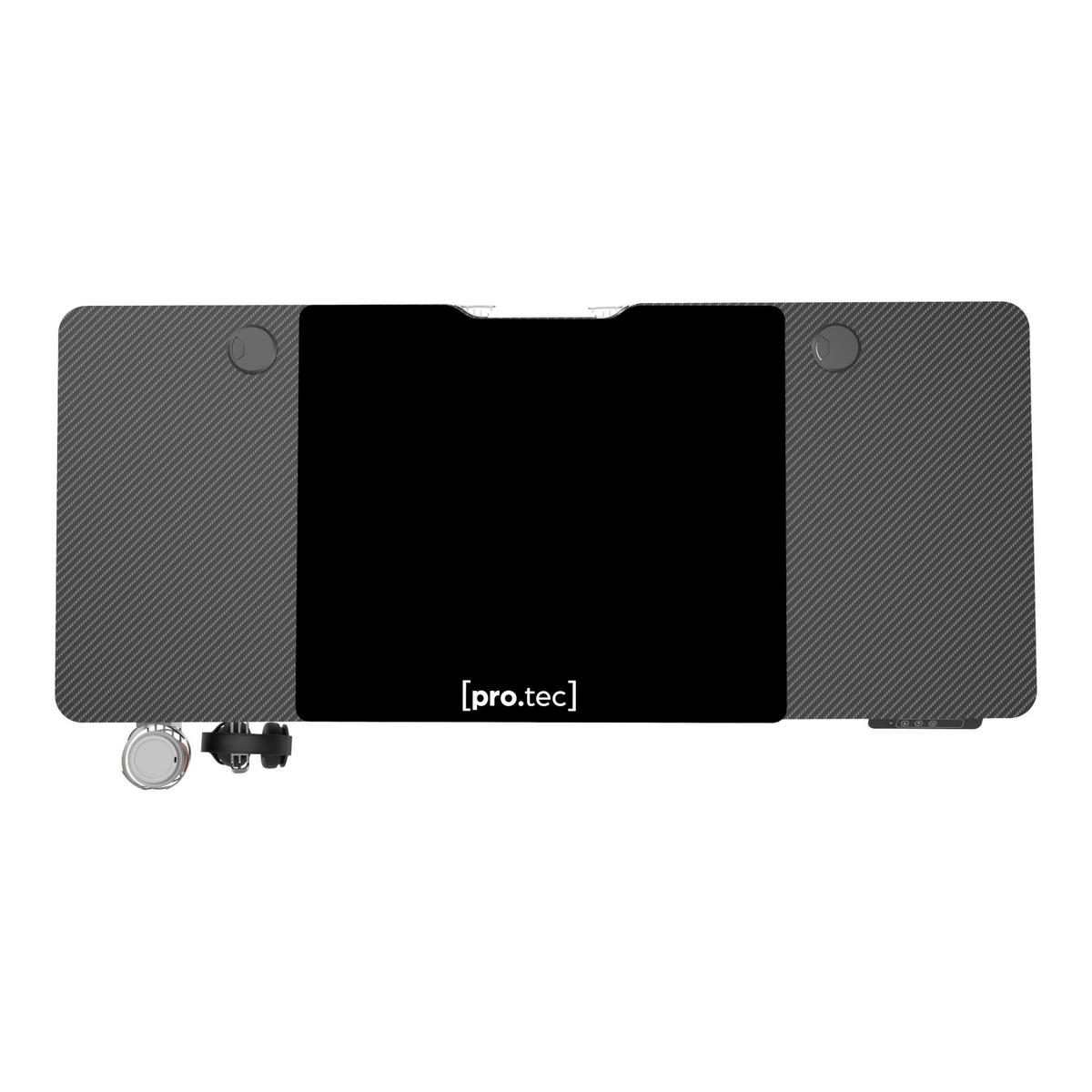 COMPUTERTISCH Hayward - Schwarz, Holzwerkstoff/Metall (60/140/117cm) - pro.tec
