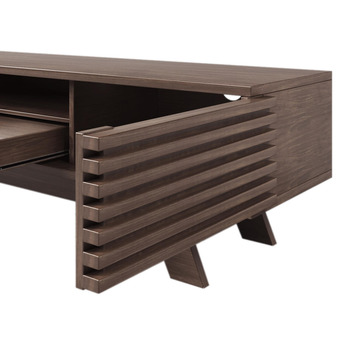 TV-MÖBEL Natur 150/35/44 cm - Naturfarben, Holzwerkstoff (150/44/35cm) - PANGIVO