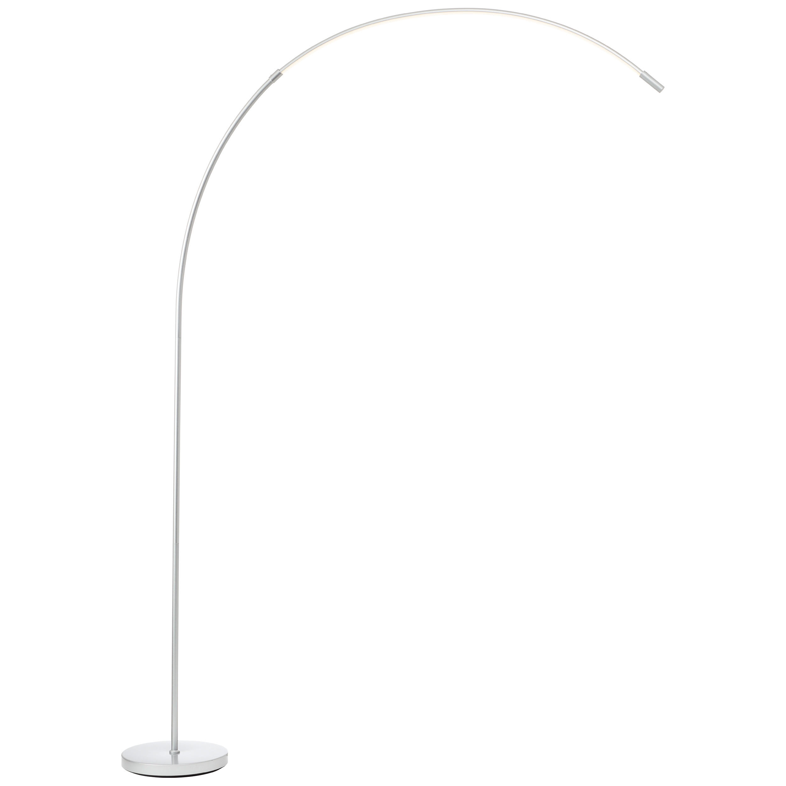 Brilliant Stehlampe Chrom 25x179x123 cm