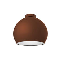 DECKENLEUCHTE - Dunkelbraun, Metall (25/25/20cm) - Lumicom