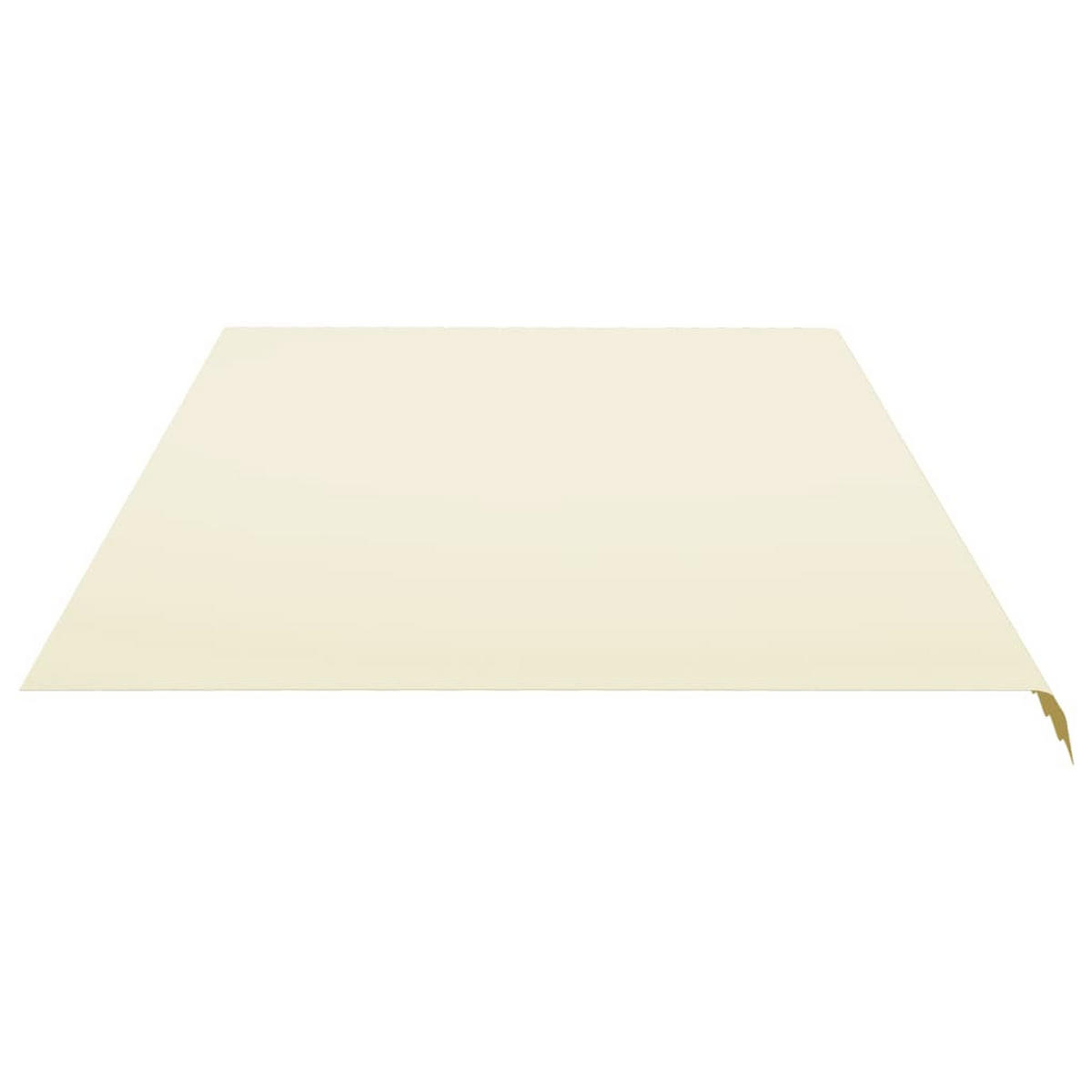 MARKISENBESPANNUNG Markisenstoff Creme, für 600x350 cm - Creme, Textil (580/0.3/345cm) - DELUKE