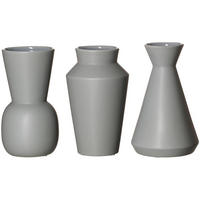 VASEN-SET Kalmar grau 20 cm 3er Set - Grau, Keramik (20cm) - Ritzenhoff Breker