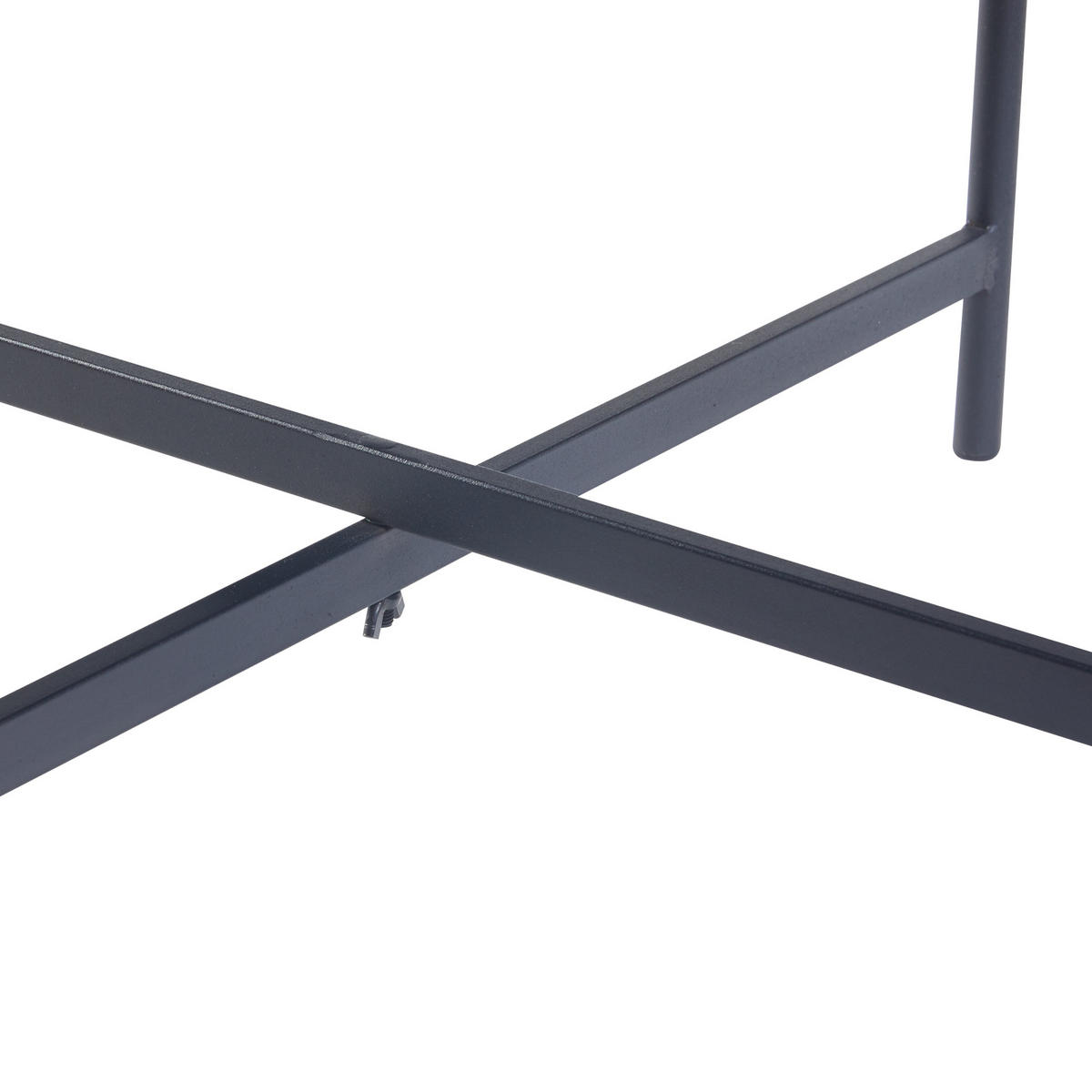 COUCHTISCH Lier 39.5/61 cm - Schwarz, Metall (61/61/39.5cm) - [en.casa]
