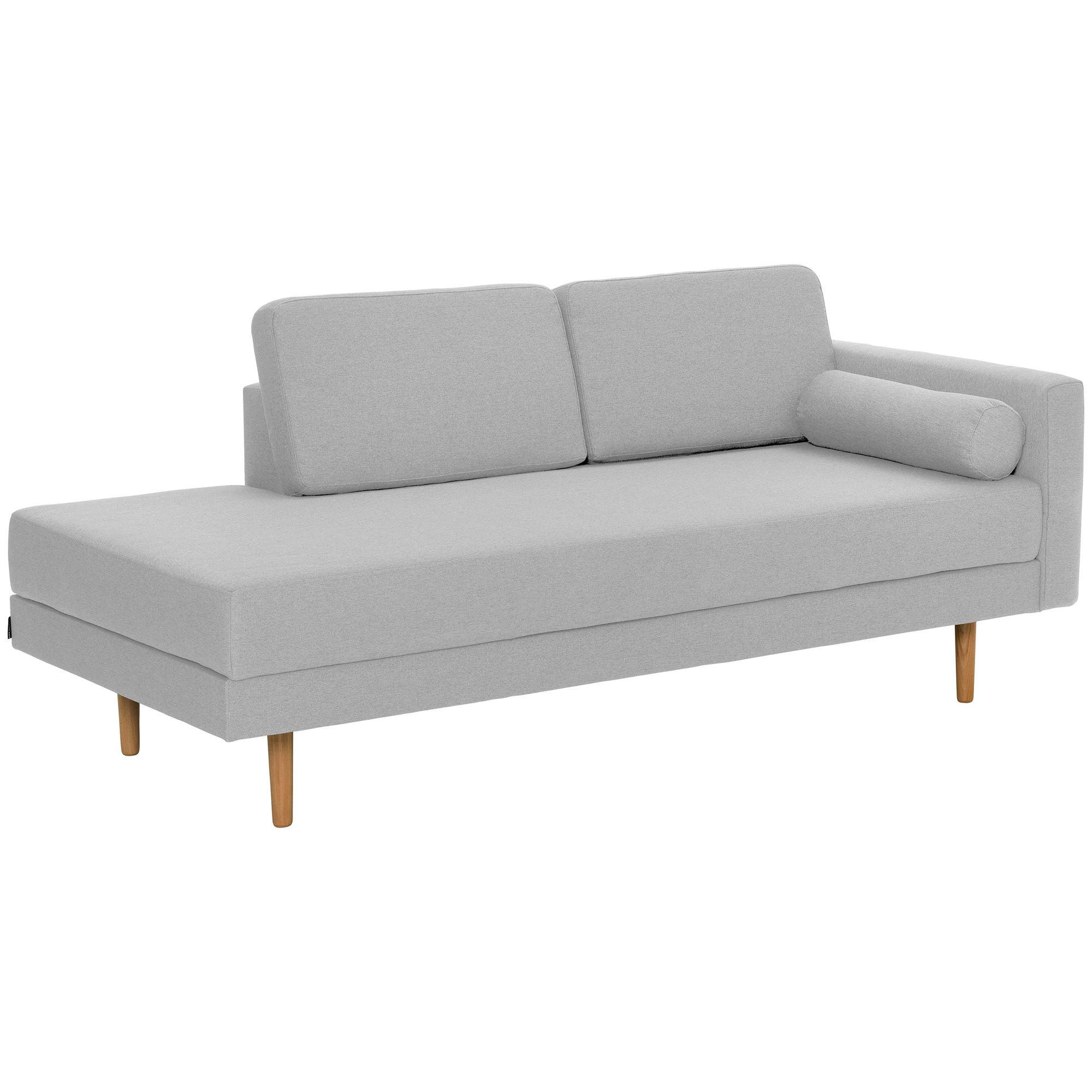 58aufmkessel Recamiere Hellgrau 87x81x190 cm