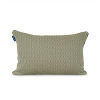 KISSENBEZUG dekorativ herringbone 60x40 cm olivgrün - Olivgrün, Textil (40/60cm) - Happy Friday