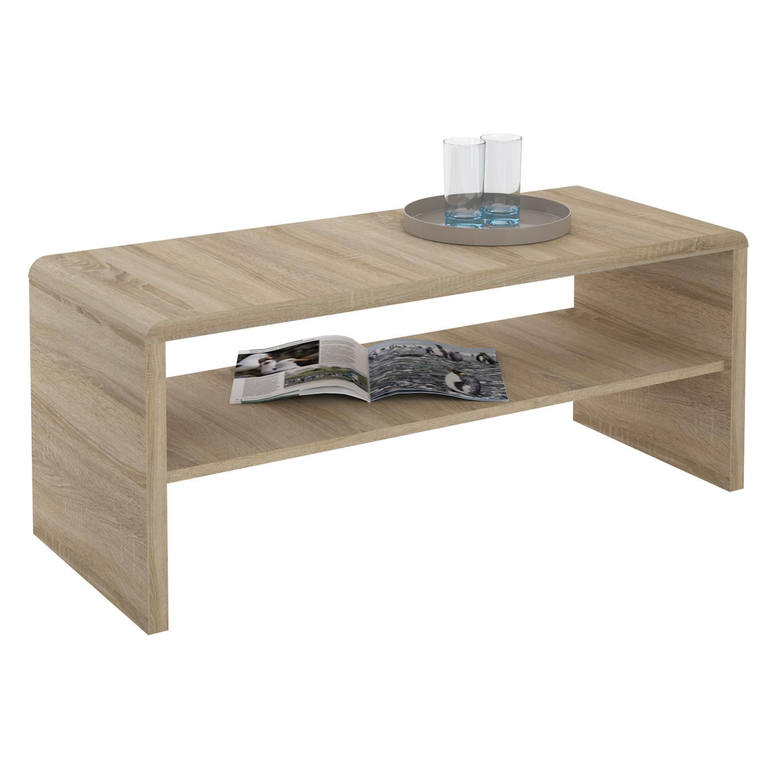 TV-LOWBOARD LENNI - Sonoma Eiche, Holzwerkstoff (100/40/40cm) - CARO-Möbel