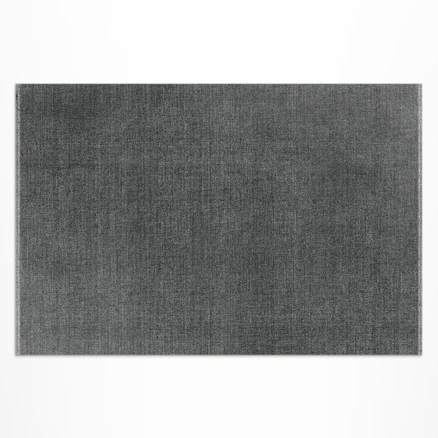 TEPPICH 60x90 cm Dunkler eleganter Stein - Grau, Kunststoff (60/90cm) - Wallfluent