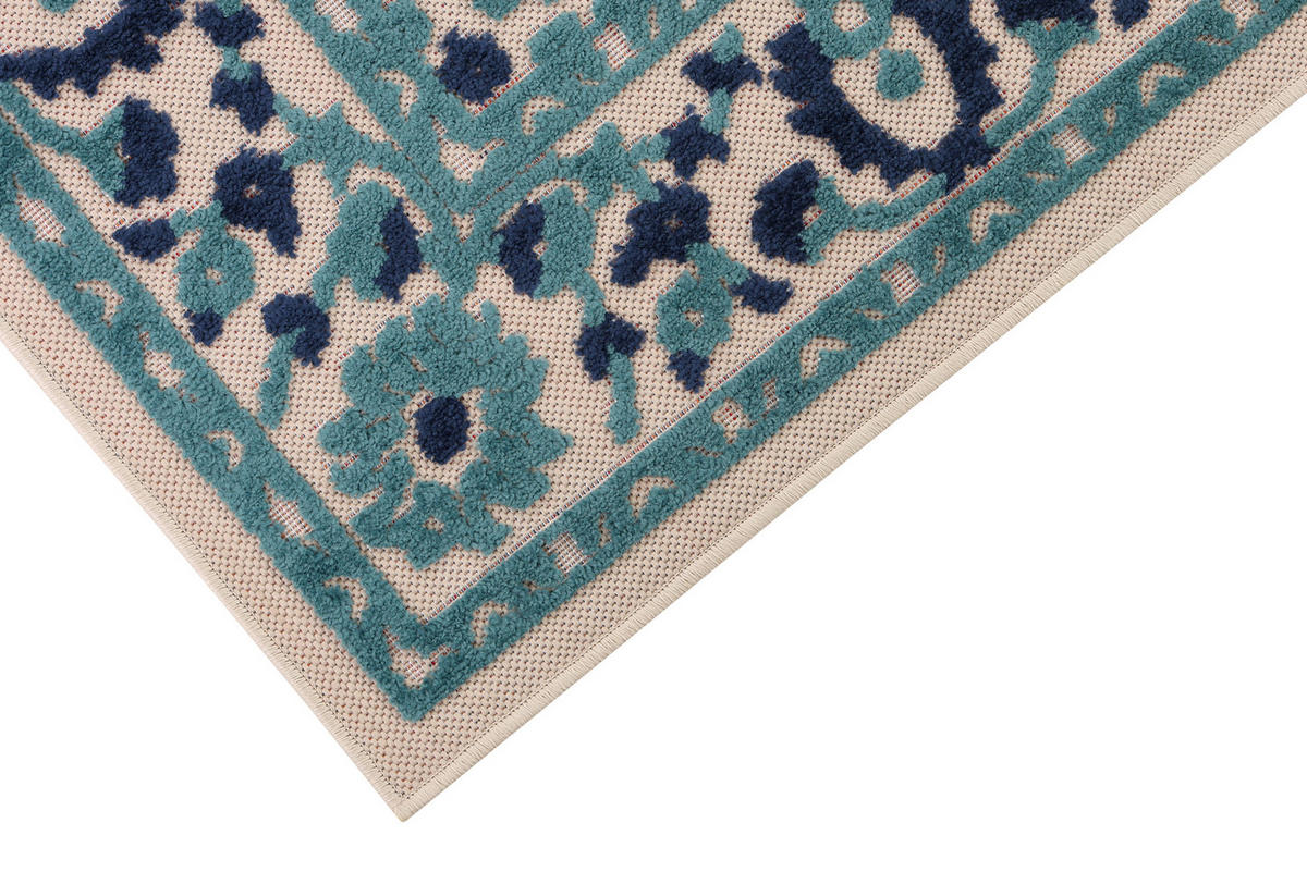 TEPPICH PATIO CREME 90/150 cm - Creme, Textil (90/150cm) - Tapiso