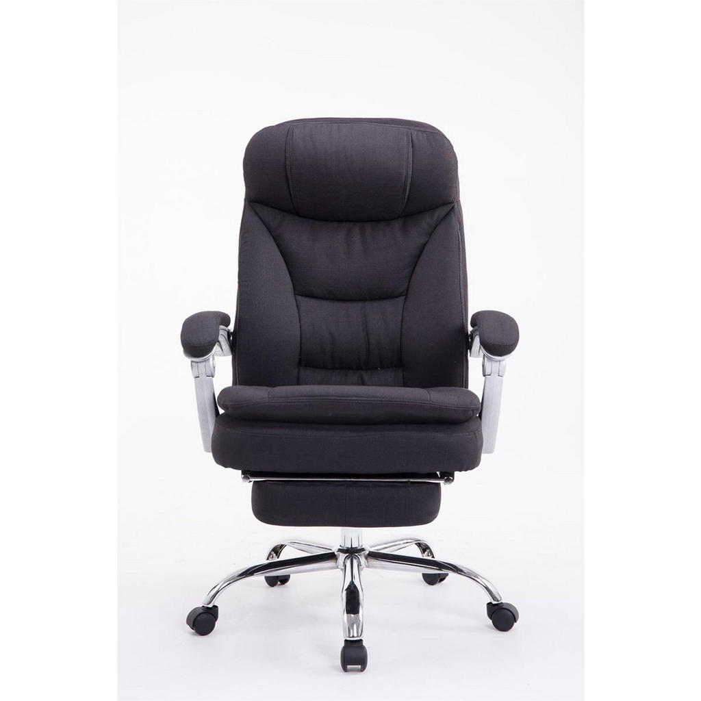 Thumbnail - TPFLiving Bürostuhl, Schwarz, Textil, 67x122x67 cm, Arbeitszimmer, Bürostühle, Drehstühle