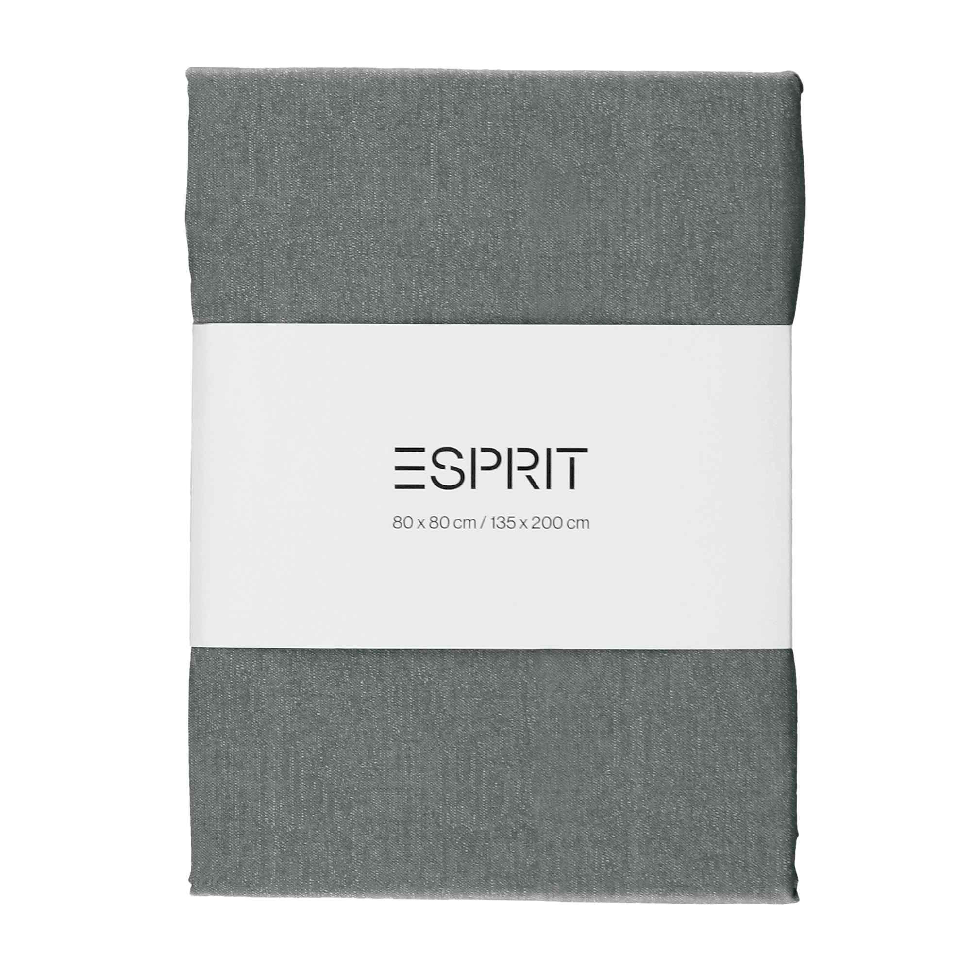 RENFORCÉ BETTWÄSCHE HARP - Anthrazit, Textil (200/200cm) - Esprit