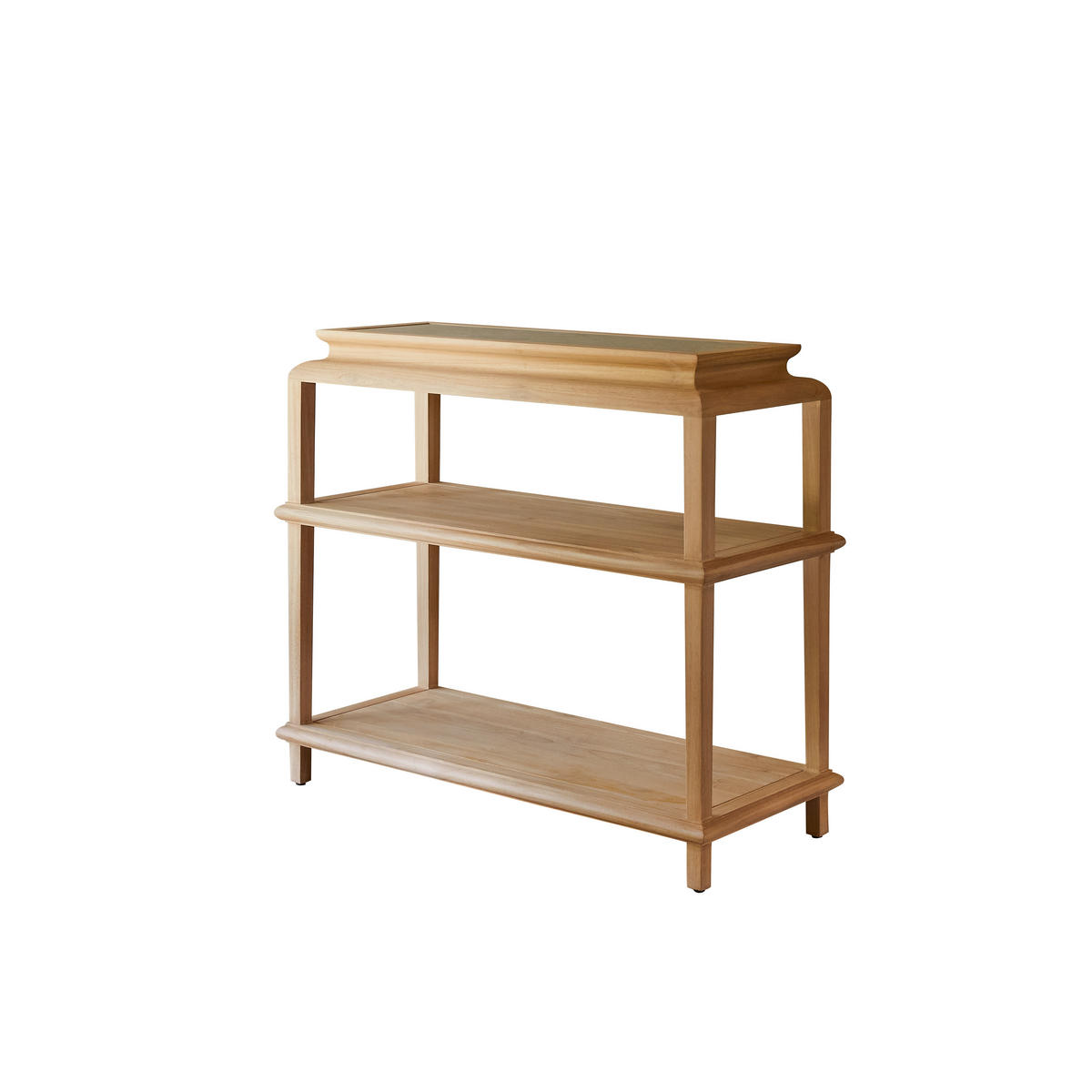 KONSOLENTISCH Achille Natur aus Teak - Naturfarben, Holz (44/104/90cm) - Tikamoon