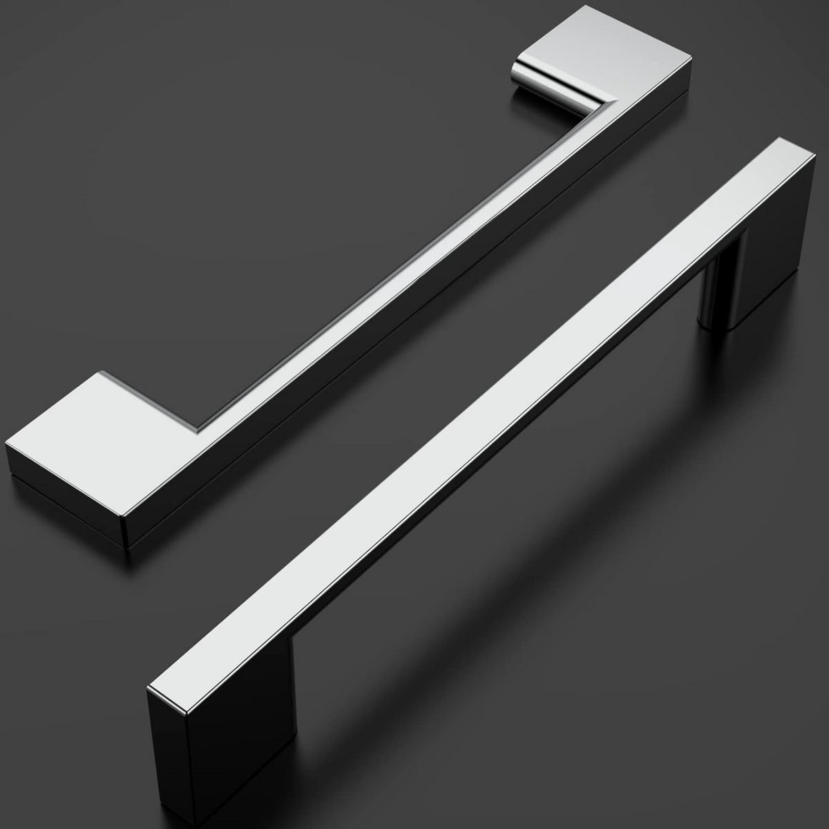 MÖBELGRIFF Silber 2er-Set 128 mm Zinklegierung - Silberfarben, Metall (0.8/2.7/15.9cm)