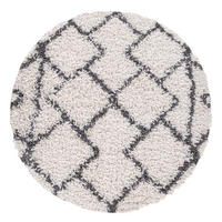 HOCHFLORTEPPICH 200/200 cm Kalmar 450 - Anthrazit, Textil (200/200cm) - Paco Home