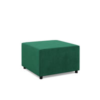 SITZPOUF 70 X 70 NEO, Dunkelgrün - Dunkelgrün, Textil (71/40/71cm)