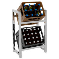 GETRÄNKESKISTENSTÄNDER Star - 2er Set - chrom - Chromfarben, Metall (47/31/75cm) - TPFLiving