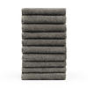 RUČNÍK PRO HOSTY sada 10 ks, 10x ručník pro hosty 30/30 cm, sivá - sivá, textil (30/30cm) - Blumtal