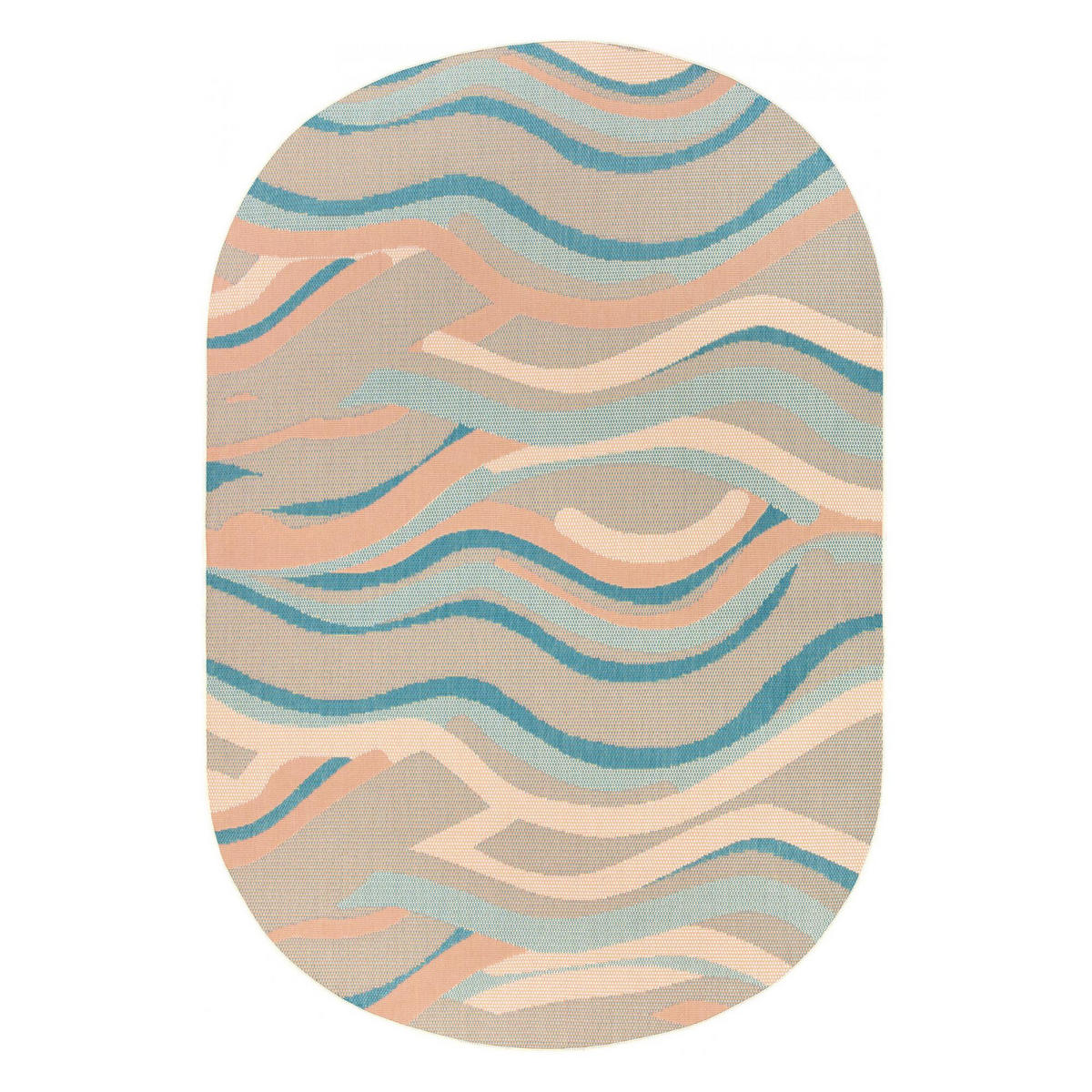 OUTDOOR-TEPPICH Vicky multico 160 x 230 x 1 cm - Multicolor, Textil (160/230cm) - Vivaraise