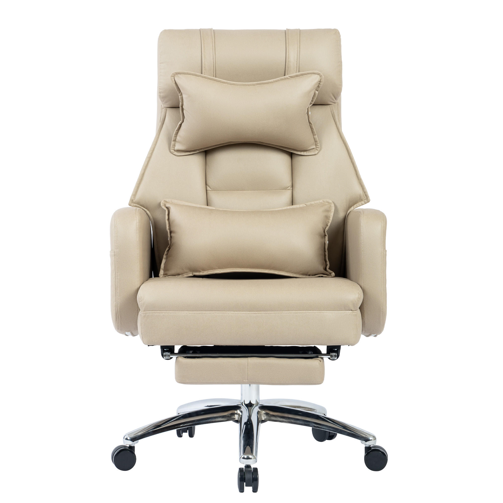 BÜROSTUHL Beige 64/76/108 cm - Beige, Metall (64/108/76cm) - PANGIVO