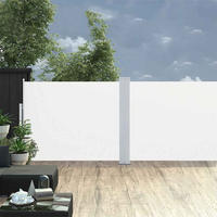 AUSZIEHBARE Seitenmarkise 170x1200 cm Creme - Creme, Textil (170/170/1200cm) - furnicato
