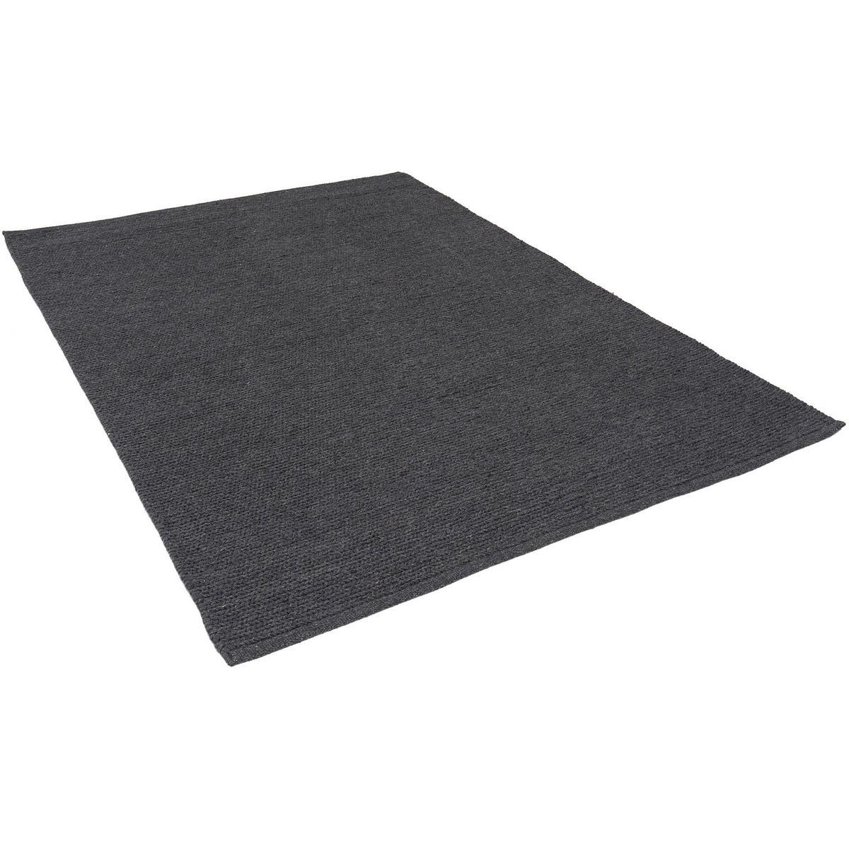 NATUR TEPPICH WOLLE SKARA - Anthrazit, Naturmaterialien (140/200cm) - Pergamon