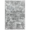 TEPPICH Velours mit Metallic-Glanz abstrakt robust pflegeleicht PARMA-Sorbolo, Silbergrau 120x170 cm - Silberfarben, Textil (120/170cm) - KADIMA DESIGN
