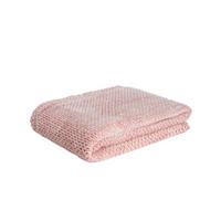 DECKE Galen rosa 150/200 cm - Rot, Textil (150/200cm) - Homla