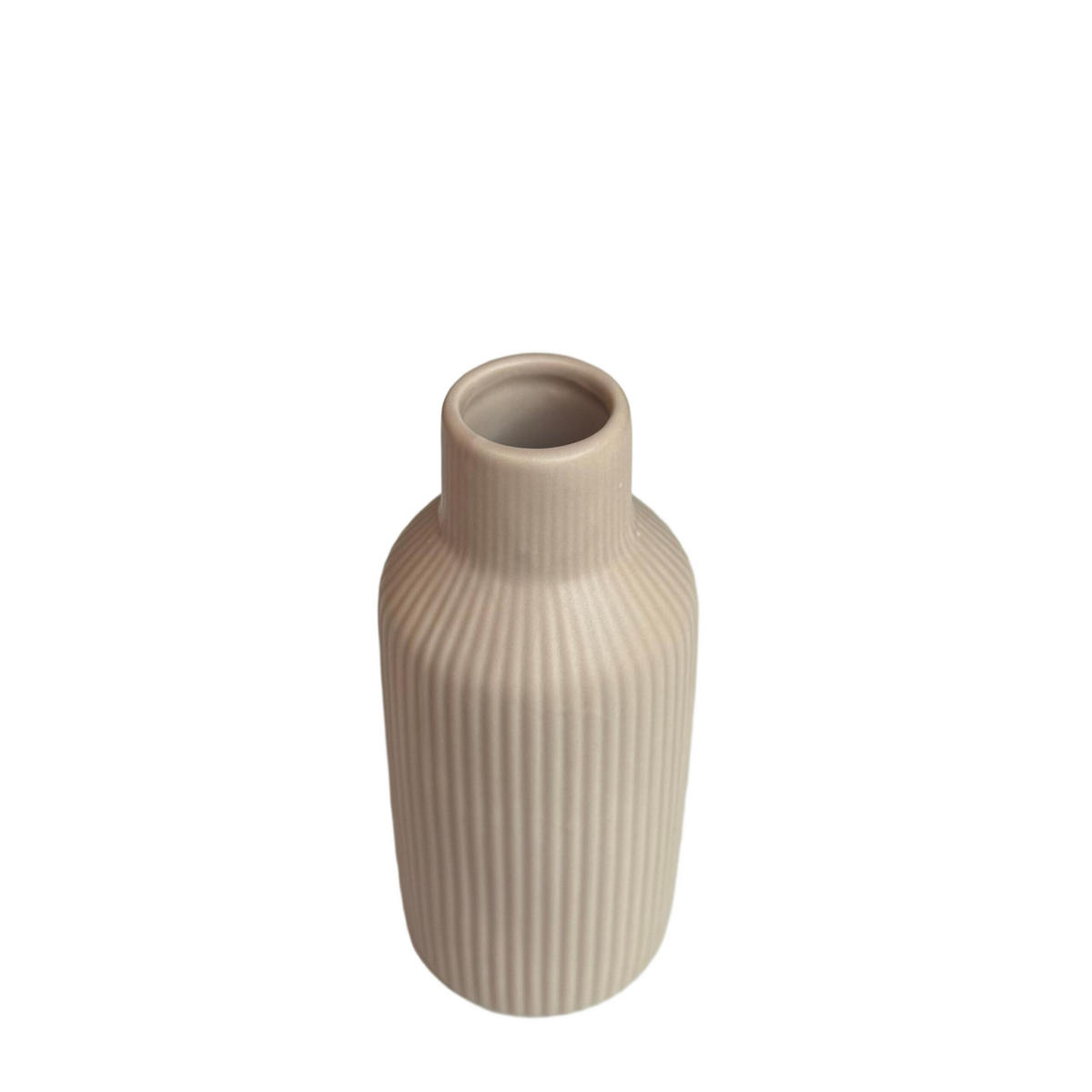 VASER Beige 3-pack keramik - Beige, Keramik (20cm) - Relaxdays