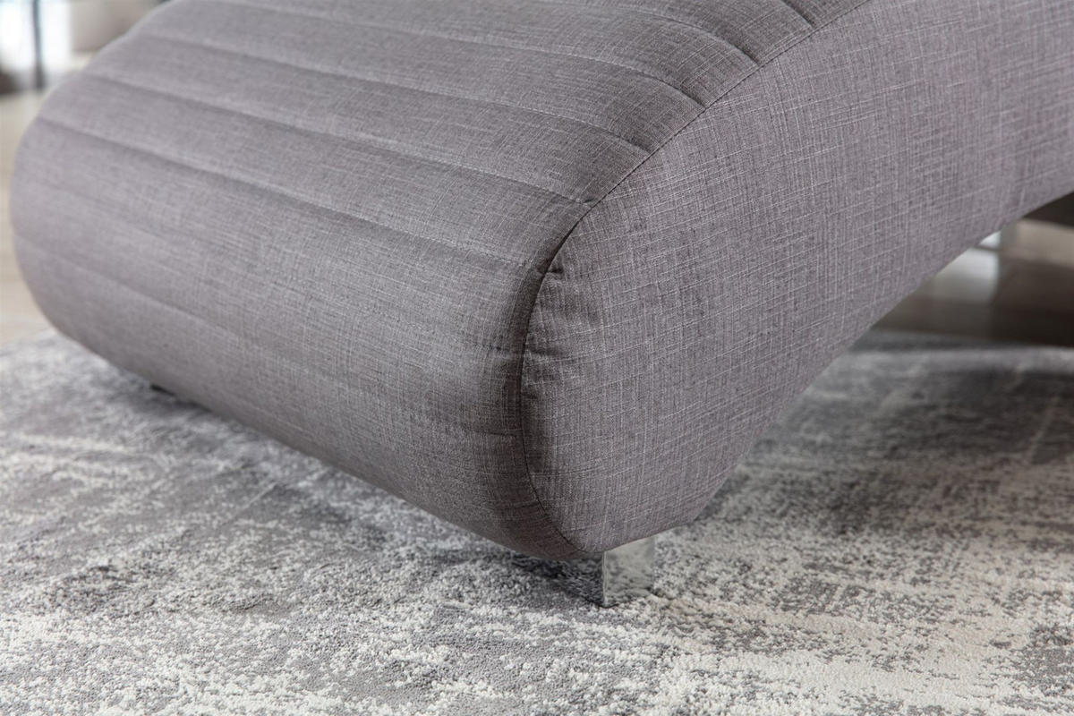 RELAXLIEGE Abramo In Lisbon - Grau, Holzwerkstoff/Textil (73/80/170cm) - Fun Möbel