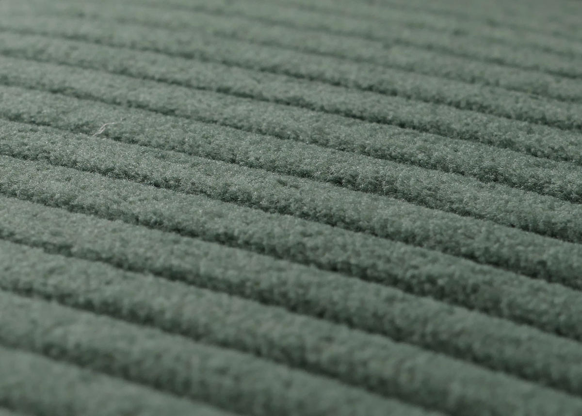 MASSAGESESSEL HxBxT 138x86x168cm Sitzhöhe 49cm Stoff (220g/m²) Cord Grün - Grün, Textil (86/138/168cm) - BERLINLODGE