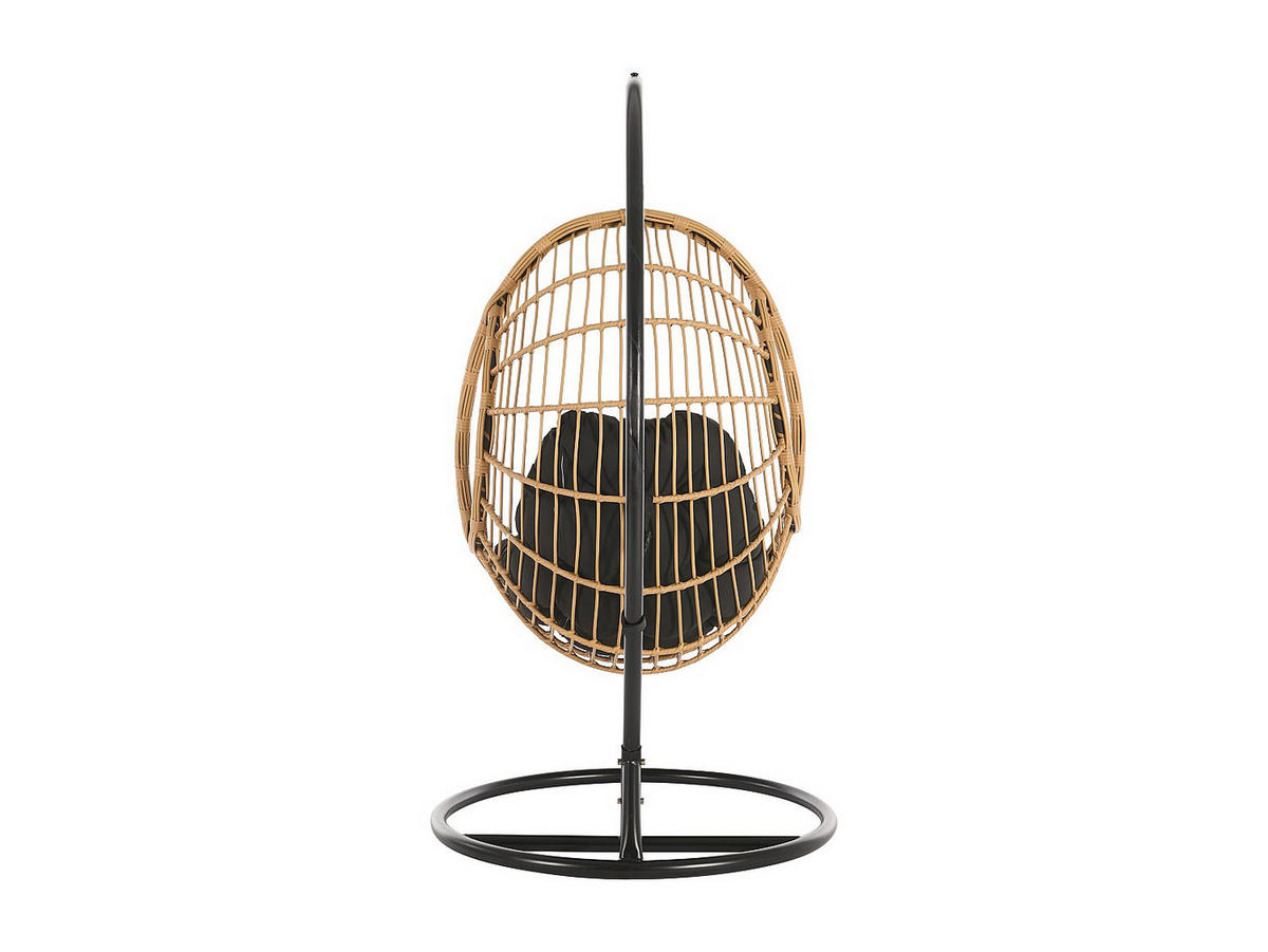 HÄNGESESSEL - 1 Person - Harz - Naturfarben Hell - - Naturfarben, Kunststoff (105/195/105cm) - Vente-Unique