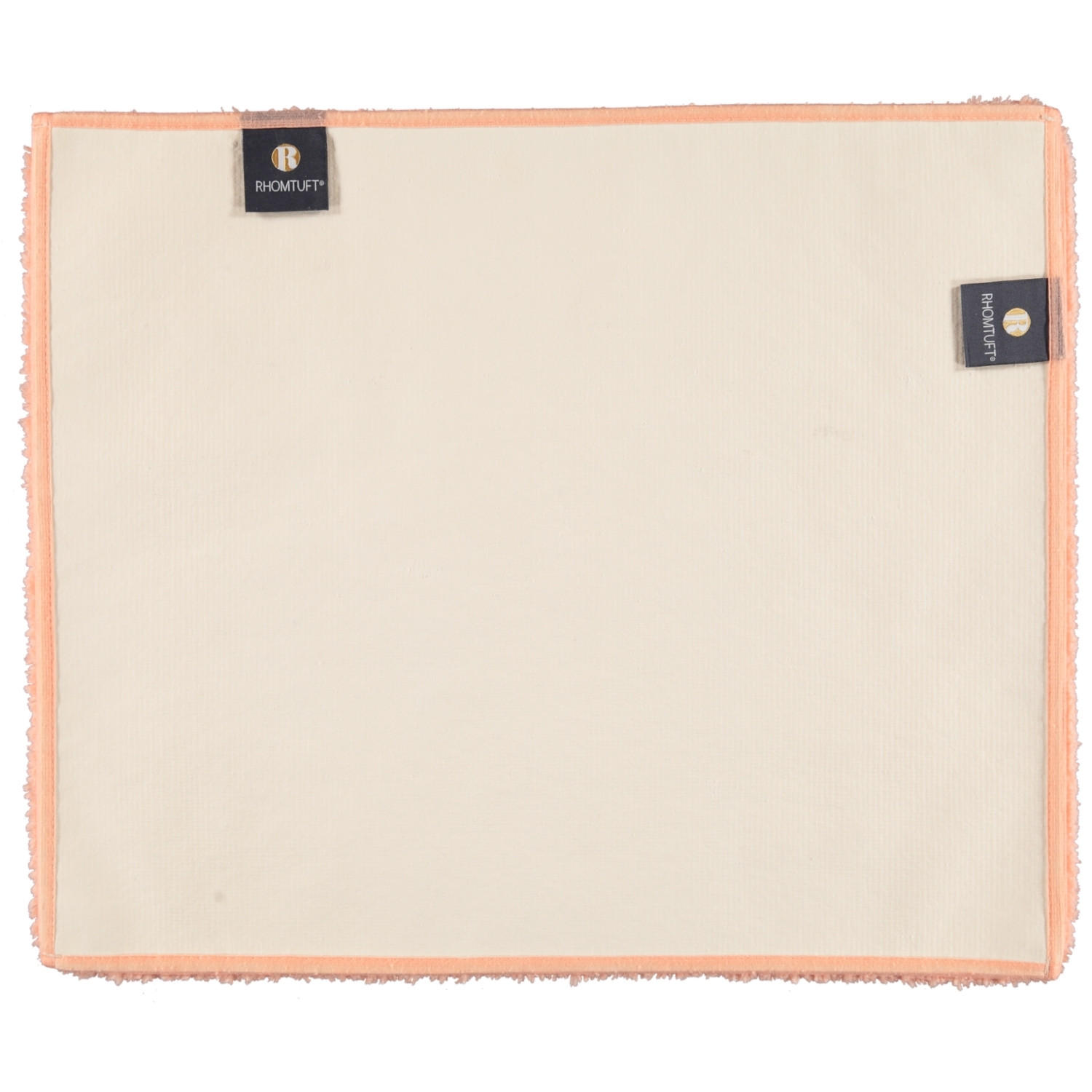 BADTEPPICHE SQUARE PEACH - 405 - Orange, Textil (50/60cm) - Rhomtuft