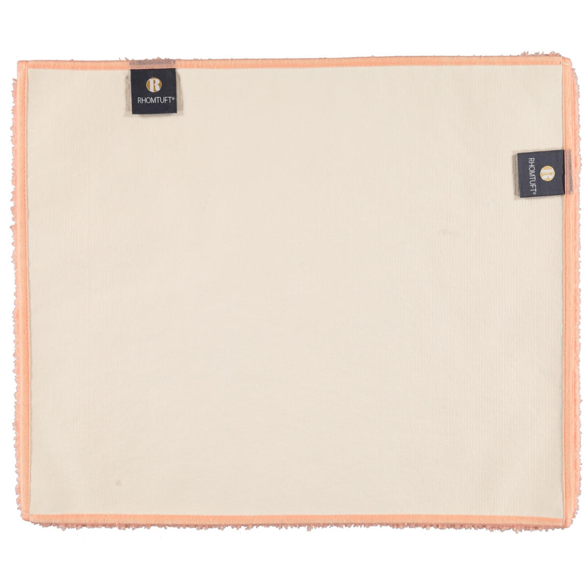 BADTEPPICHE SQUARE PEACH - 405 - Orange, Textil (50/60cm) - Rhomtuft