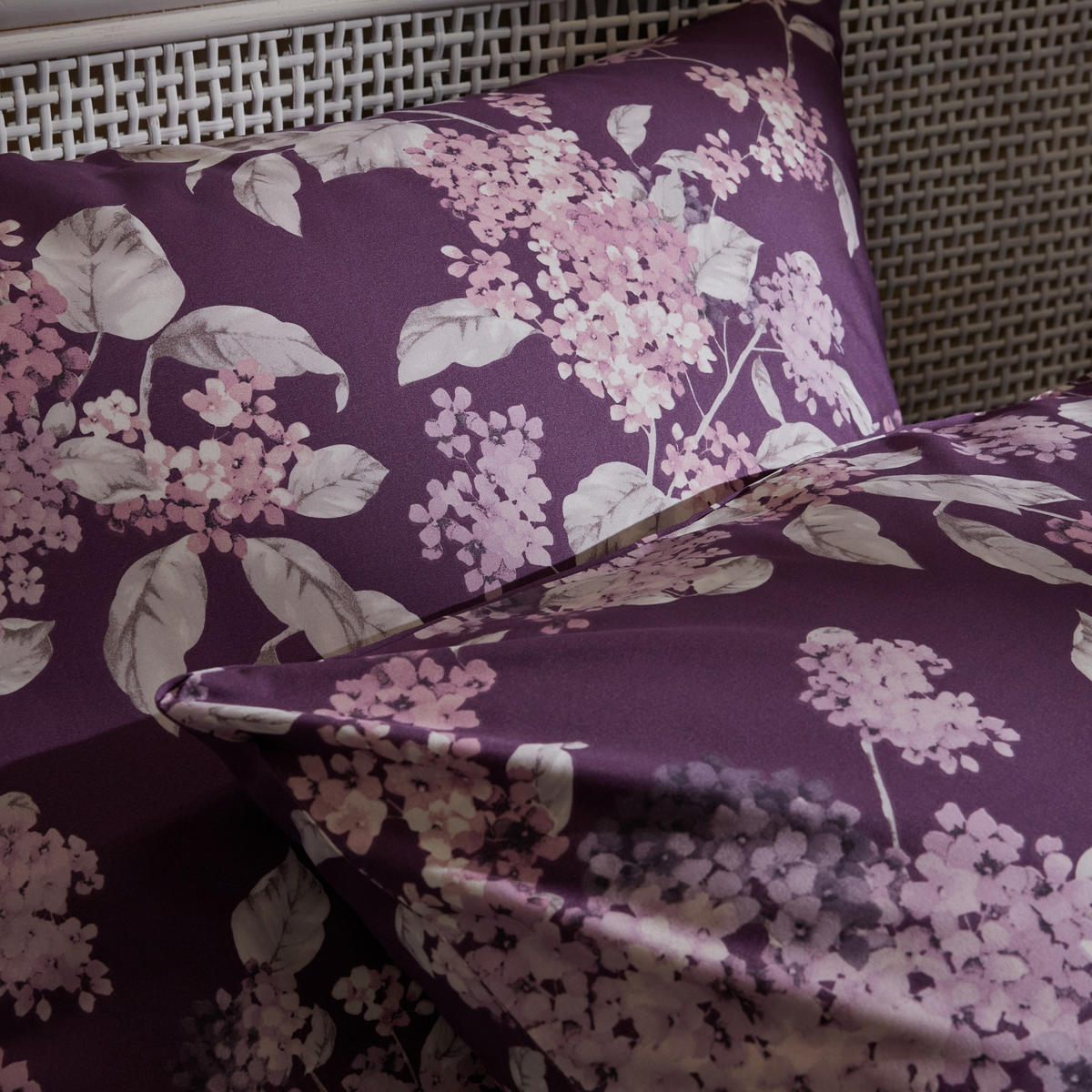 BETTWÄSCHE Cynthia - Violett, Textil (200/220cm) - home&you